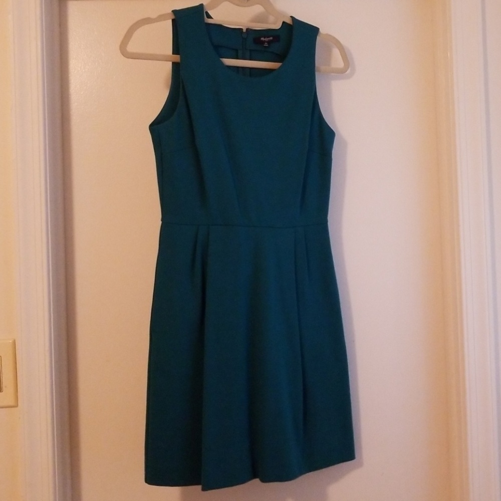 Madewell Teal Verse Dress